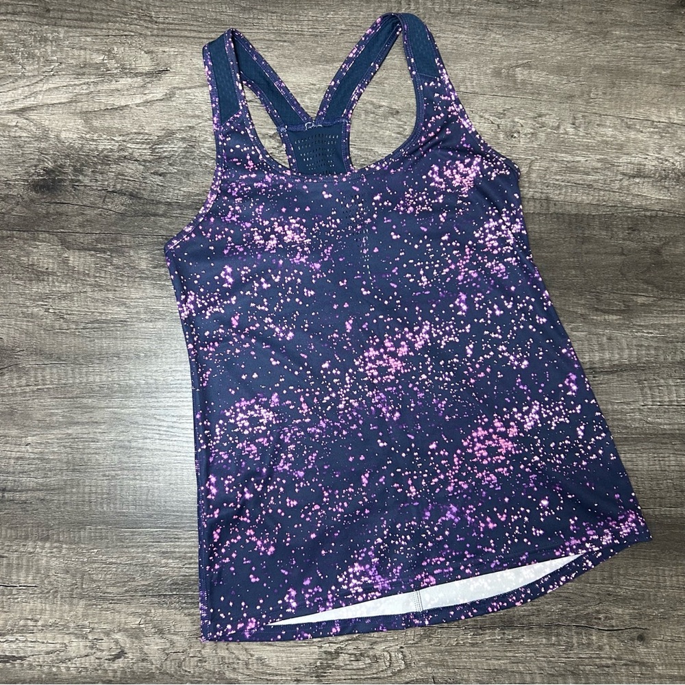 Women's Purple and Pink Tank Top